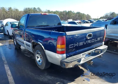 2002 Chevrolet Silverado 1500 from USA, damaged, VIN 1GCEC14W12Z264425